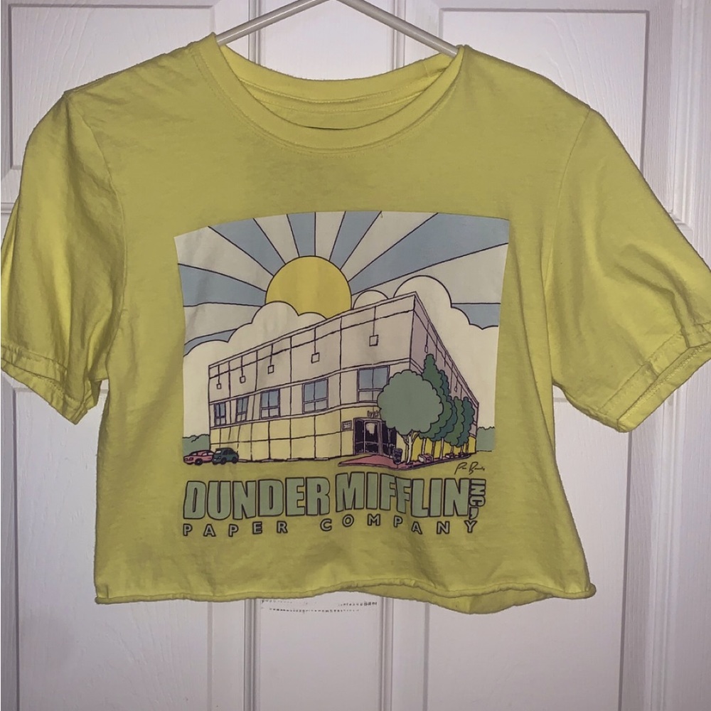 The Office cropped t-shirt